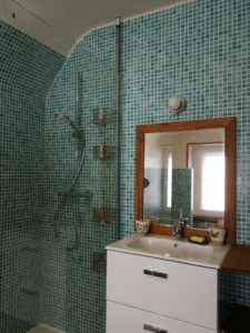 La Chambre d'hôte - Douche à l'italienne et lavabo